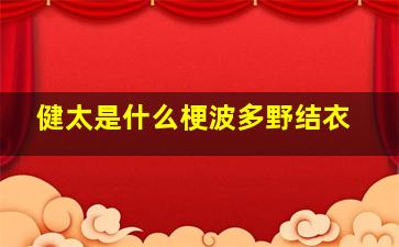 健太是什么梗波多野结衣