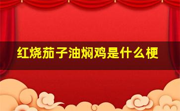 红烧茄子油焖鸡是什么梗